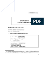 Modelo Informe Conducta Disruptiva