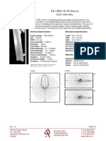 TA-1806-16-33 Sector: Electrical Specifications Mechanical Specifications