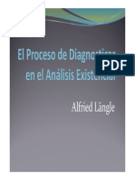 El Proceso de Diagnosticar en El Análisis Existencial