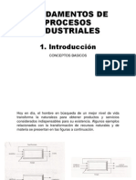 Fundamentos de Procesos Industriales