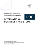 International Business Case Study - Timothy Mahea