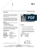 Description: PM-9 Power Supply