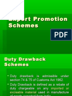 Export Promotion Schemes