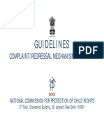 NCPCR Guidelines On Complaint Redressal Mechanism For Children