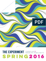 The Experiment Spring 2016 Catalog