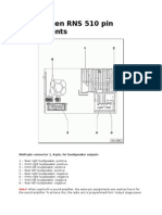 Volkswagen RNS 510 Pin Assignments