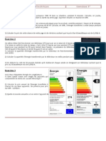 Energie Exercices