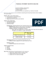 Chapter 17: Financial Statement and Ratio Analysis