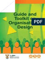 Guide and Toolkit On Organisational Design