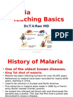 MALARIA TEACHING BASICS by Dr.T.V.Rao MD