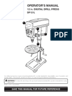 Ryobi Drill Press DP121L - 642 - Eng