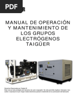 Manual Grupos Electrogenos Taigueer