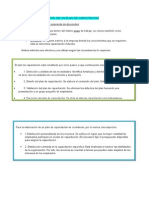 Diseno y Elaboracion de Un Plan de Capacitacion