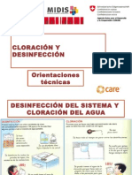 Cloración y Desinfección 2015