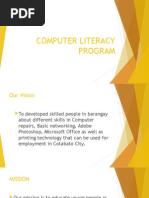 Computer Literacy Program