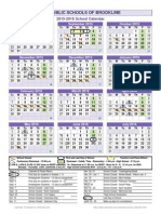 2015-2016 School Calendar