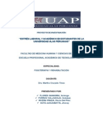 Proyecto de Investigacion.. Estres Laboral y Academico en La Uap