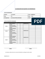 Formato de Asignación de Equipos - Motorola