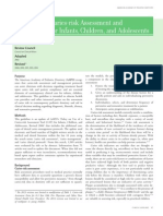 Guideline On Caries-Risk Assessment and Management For Infants, Children, and Adolescents