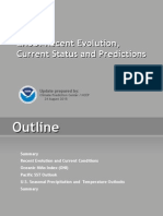 ENSO: Recent Evolution, Current Status and Predictions