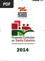 Proposta Curricular Final SC 2014