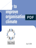 How To Improve Organizational Climate