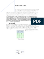 Fundamentals of Logic Gates