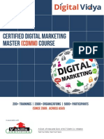 (CDMM) : Certified Digital Marketing Master Course