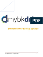 Unlimited Online Backup