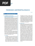 Filosofía. Periodo Antropológico