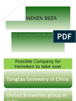 Possible Company For Heineken To Take Over