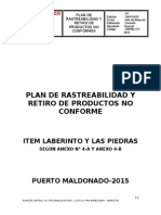 Plan de Rastreabilidad