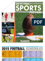 2015 Fall Sports Preview