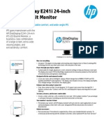 HP E241i Datasheet