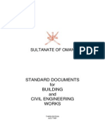 Standard Documents For Building and Civil Engineering Works Governemnt of Oman