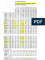 Section - Properties - Steel - Profiles