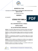 Código de Familia (Actualizado 2015)