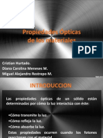 Propiedades Opticas de Los Materiales