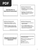 Nutritional Assessment