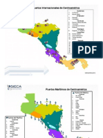 Mapas de Los Puerto y Aerepuerto de Centroamerica PDF