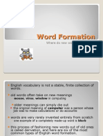 Slides Word Formation