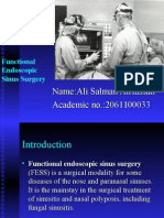 Endoscopic Sinus Surgery