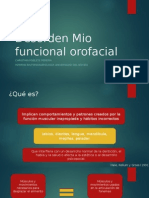 Desorden Mio Funcional Orofacial