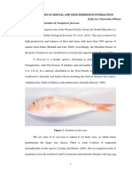 Fish Parasite Heavy Mental and Gene Expression