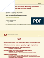 Monetary Policy and Monetary Policy Instruments