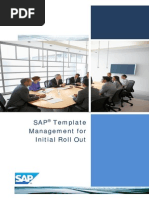 SAP Template Management For Initial Roll Out