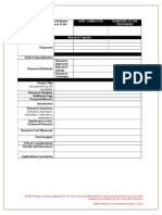 Research Capsule Proposal Format 2015