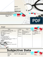 Morning Report: Department of Internal Medicine