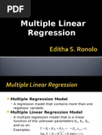 Multiple Linear Regression