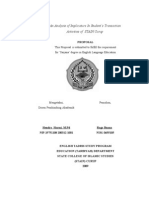 An Analysis of Implicature in Student's Transactian Activities of STAIN Curup